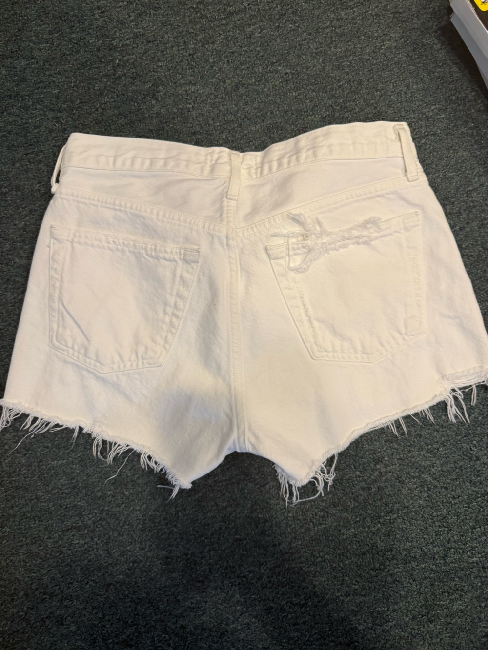 Parker White Button-Front Garment